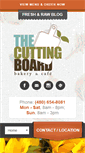 Mobile Screenshot of cuttingboardcafe.com